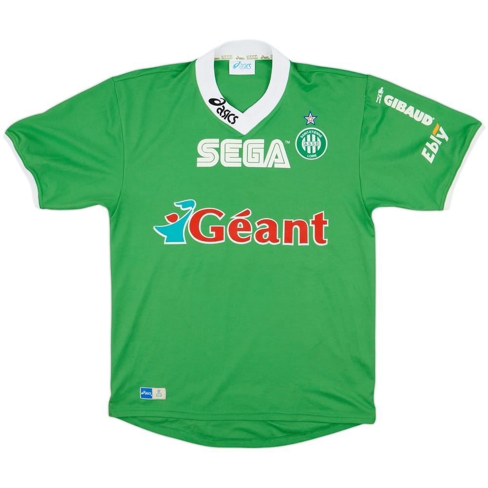 1999-00 Saint Etienne Home Shirt - 9/10 - (L)