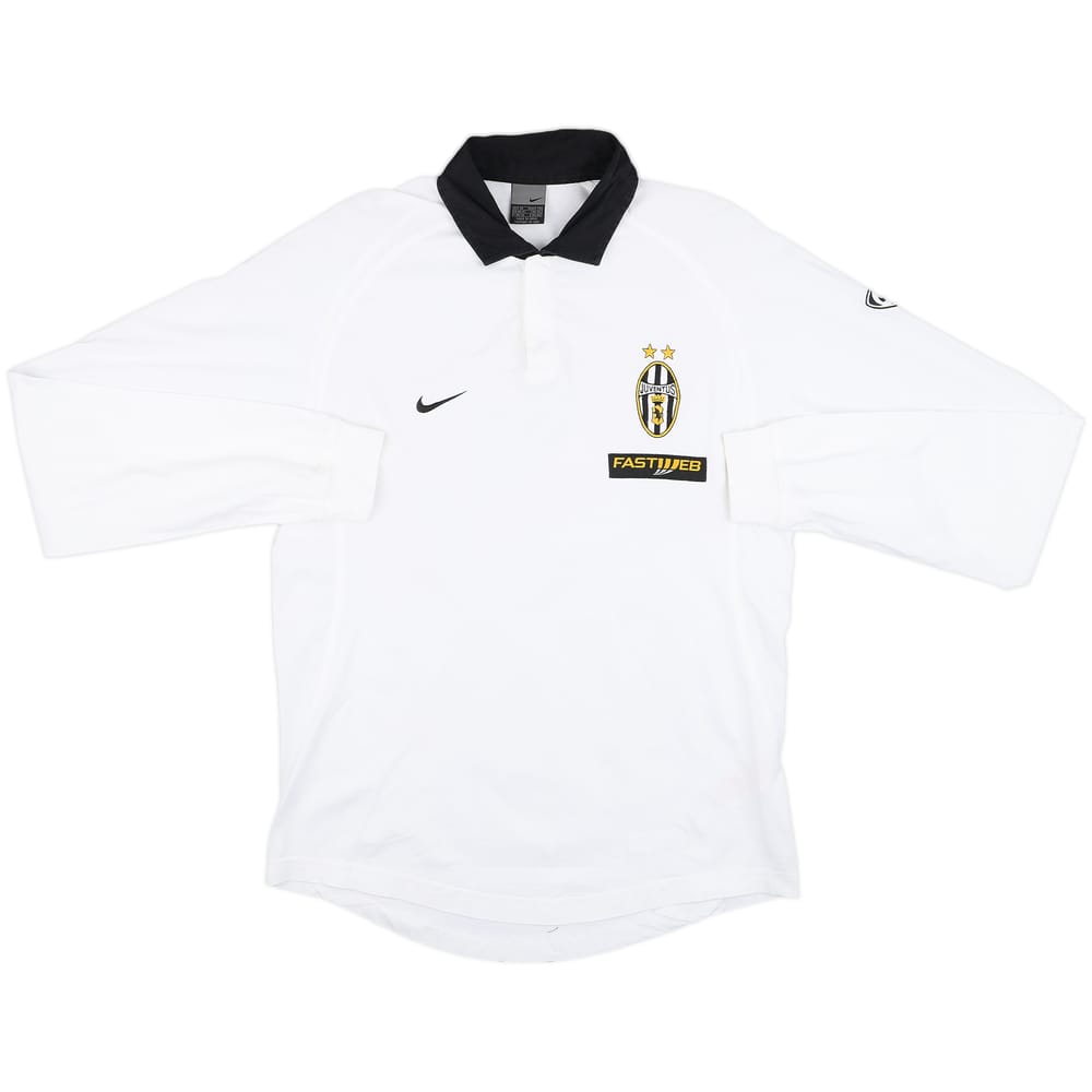 2003-04 Juventus Nike Polo L/S Shirt - 9/10 - (M)
