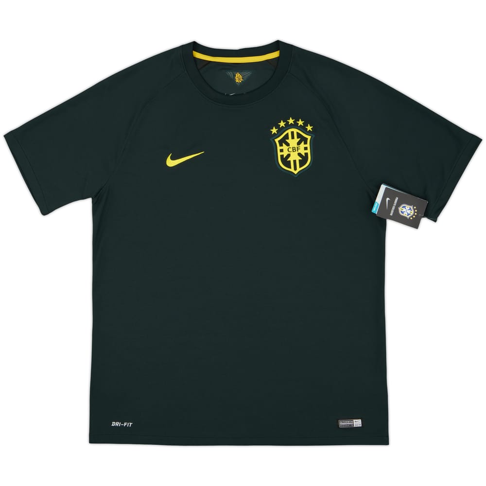 Camiseta de la tercera equipación del Brasil 2014-15 (L)