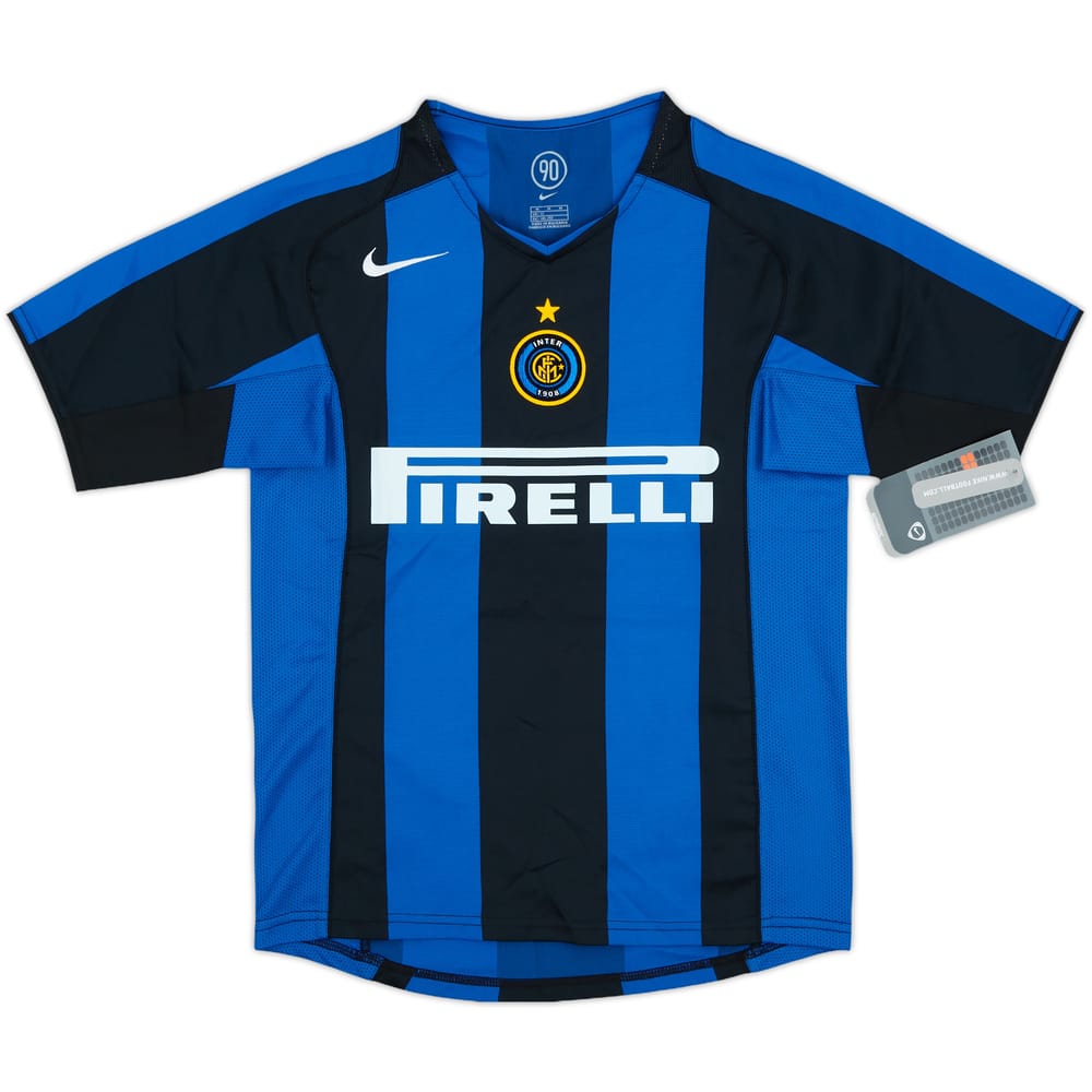 2004-05 Inter Milan Home Shirt (M.Boys)