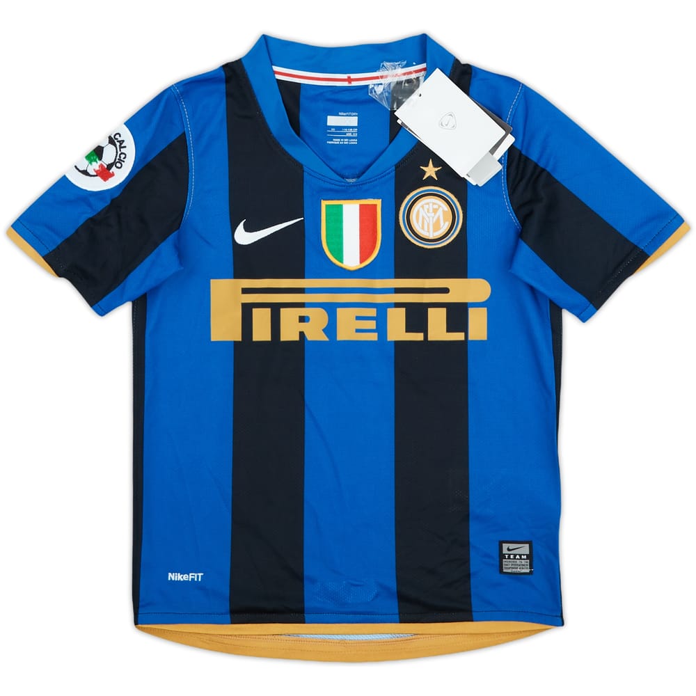 2008-09 Inter Milan Home Shirt (6-8 Years)