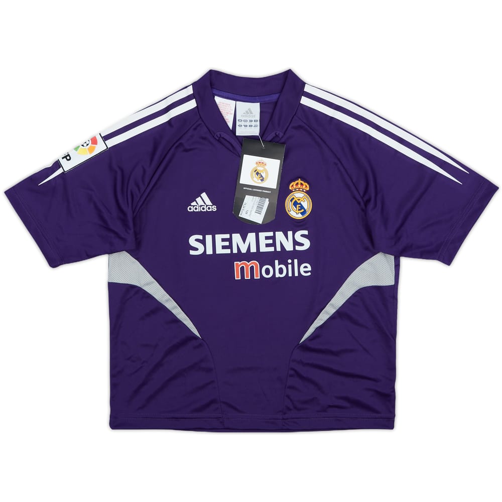 2004-05 Real Madrid GK S/S Shirt (6-7 Years)