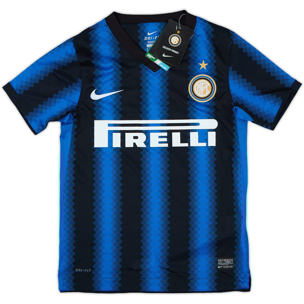 2010-11 Inter Milan Home Shirt (S.Boys)