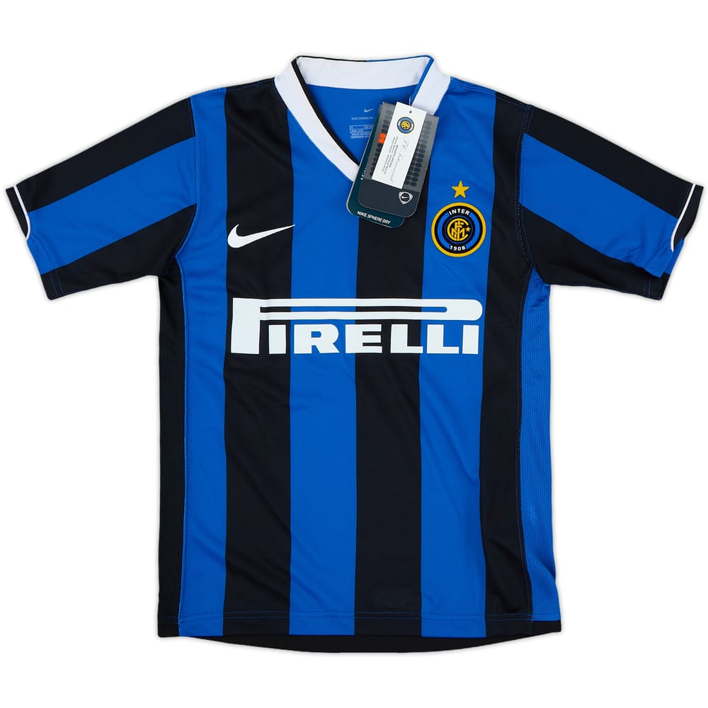 2006-07 Inter Milan Home Shirt (S.Boys)
