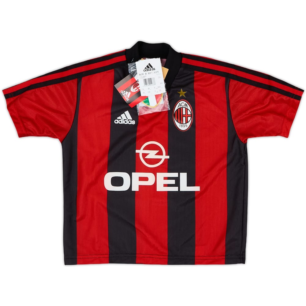 1998-00 AC Milan Home Shirt (6-7 Years)