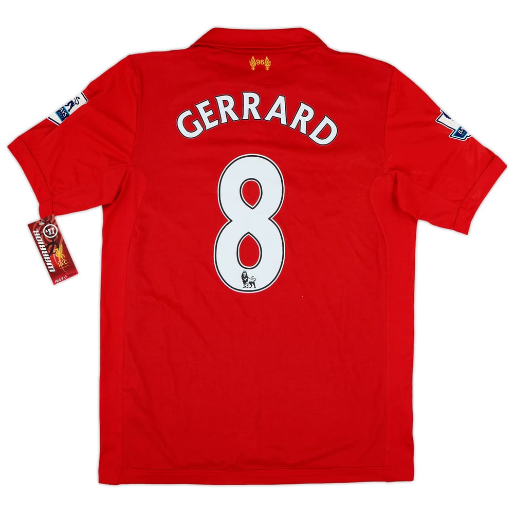 2012-13 Liverpool Home Shirt Gerrard #8 (M)