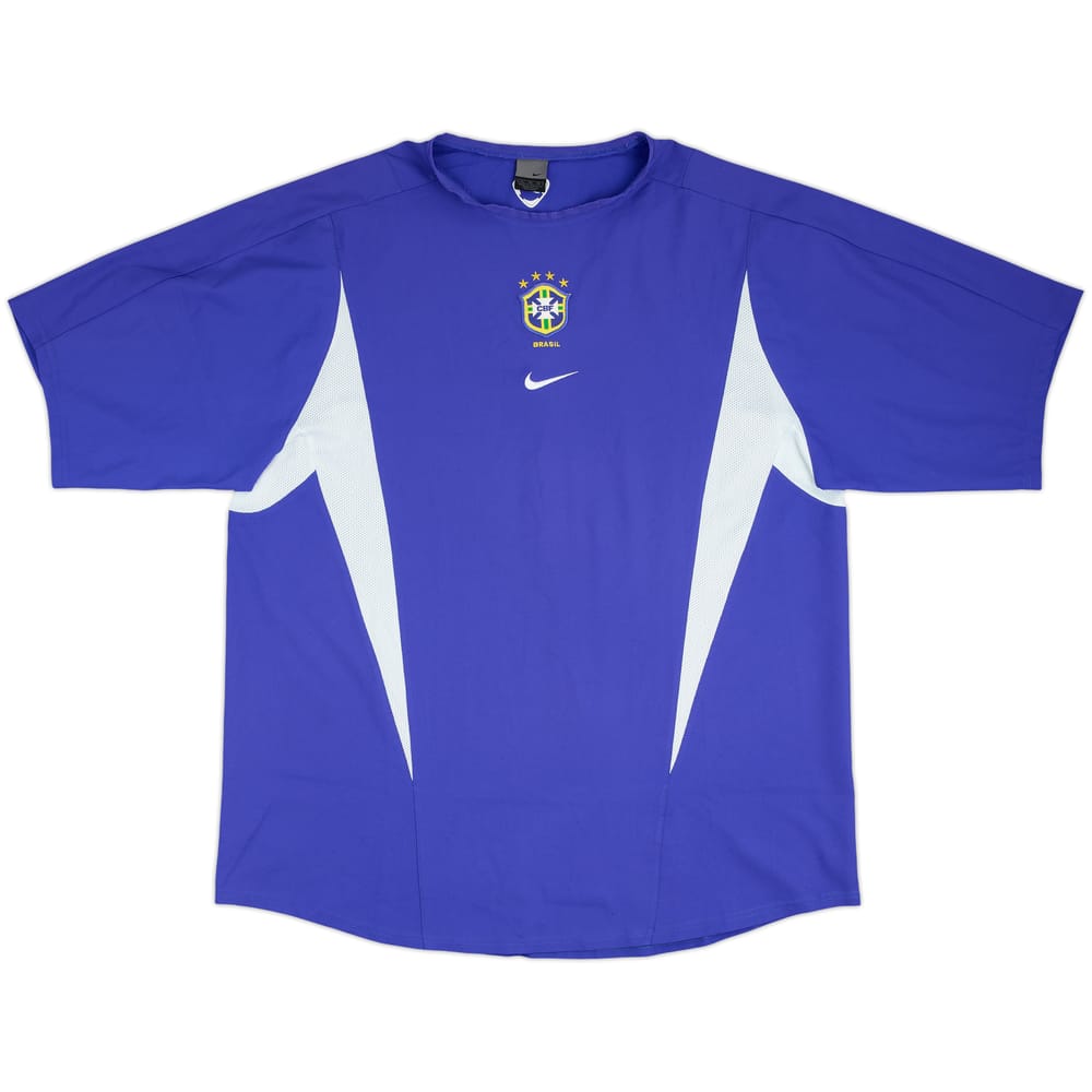 2002-04 Brazil Nike Training Shirt - 8/10 - (XL)