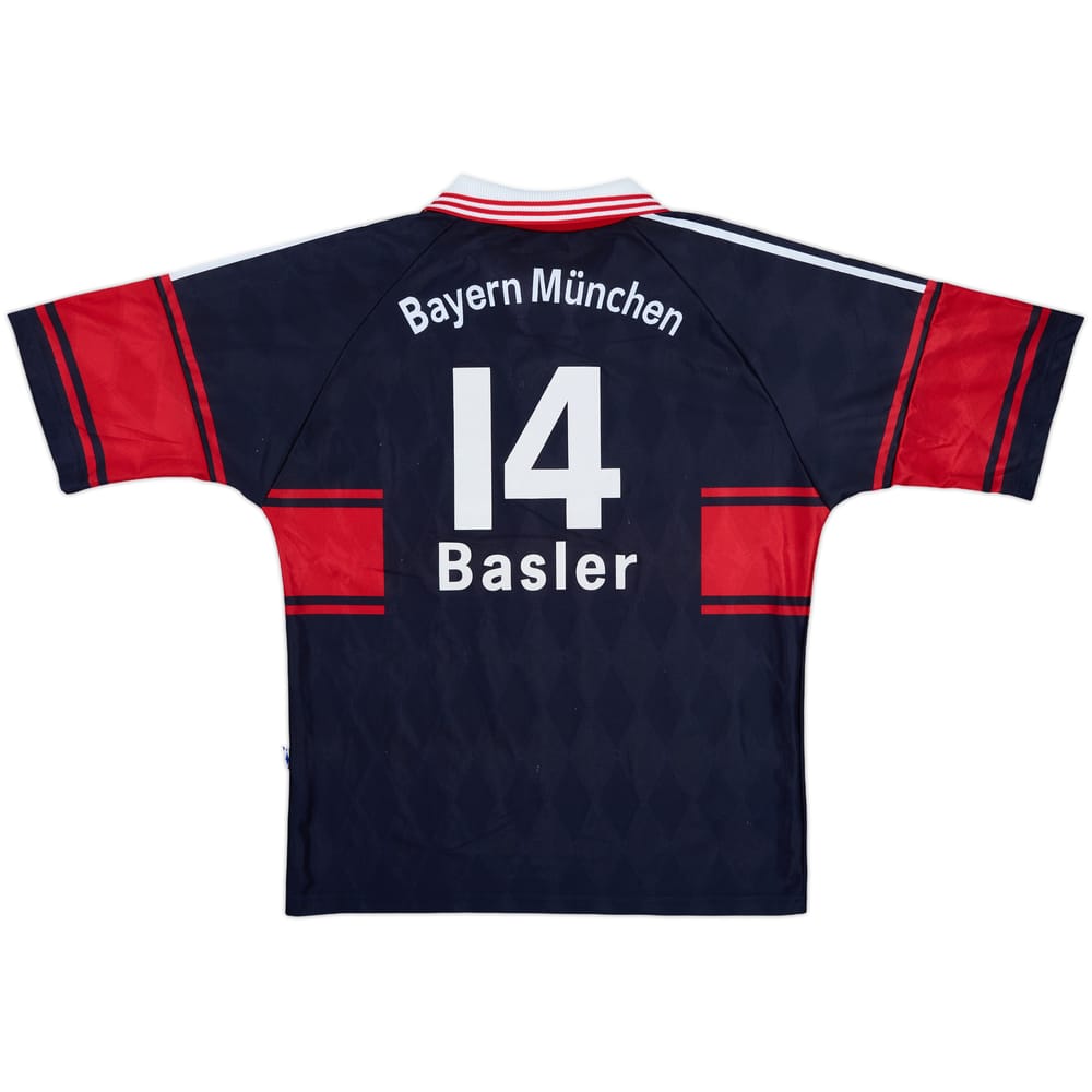 1997-99 Bayern Munich Home Shirt Basler #14 - 8/10 - (L)
