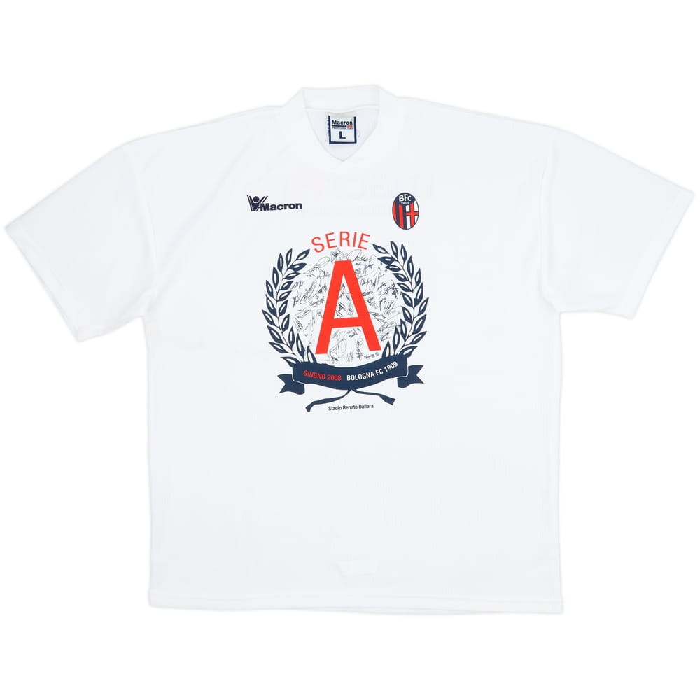 2008-09 Bologna Macron Training Shirt - 9/10 - (L)