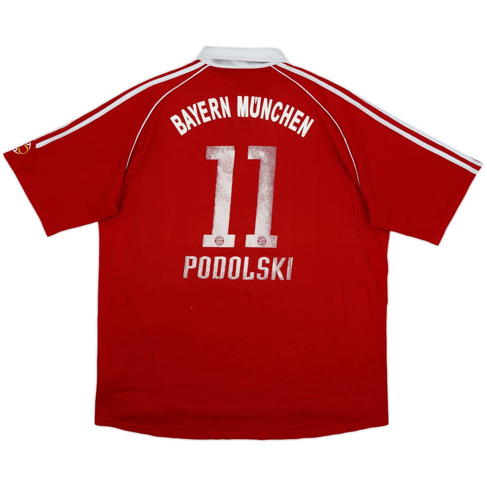 2006-07 Bayern Munich Home Shirt Podolski #11 - 3/10 - (XXL)