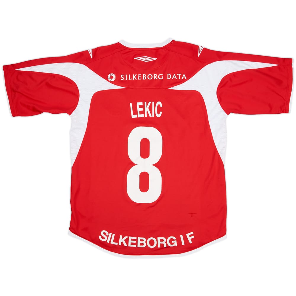 2008-09 Silkeborg Home Shirt Lekic #8 - 8/10 - (M)