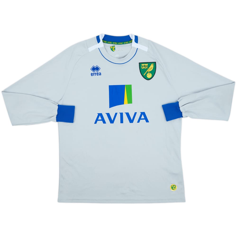 2014-15 Norwich GK Shirt #1 - 8/10 - (XXL)