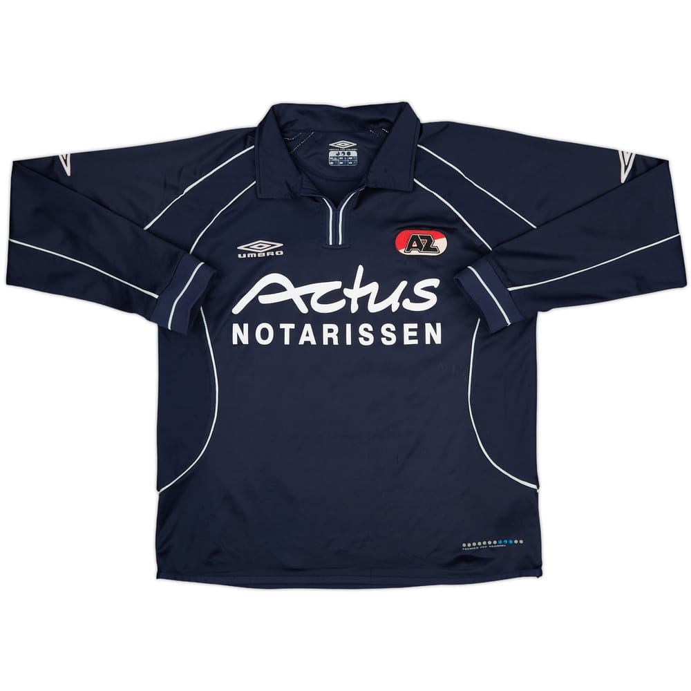 2002-04 AZ Alkmaar Away L/S Shirt #13 - 8/10 - (L)
