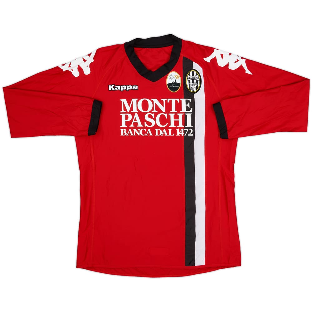 2010-11 Siena Away L/S Shirt #1 - 8/10 - (L)