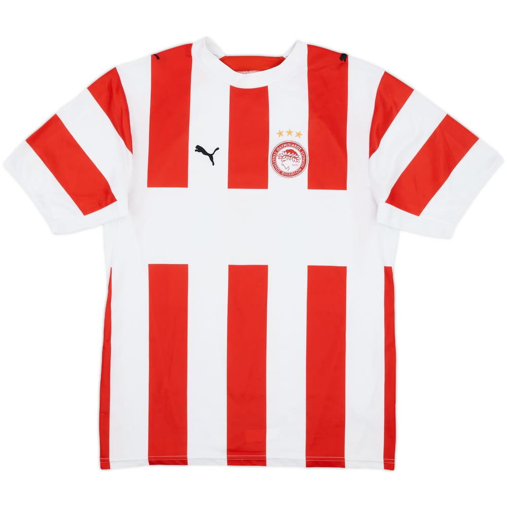 2006-07 Olympiakos Home Shirt - 8/10 - (M)