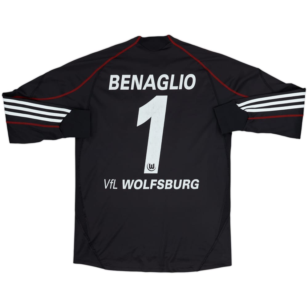 2009-10 Wolfsburg GK Shirt Benaglio #1 - 4/10 - (XL.Boys)