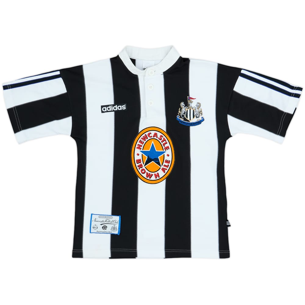 1995-97 Newcastle Camiseta Local - 8/10 - (M. Niños)