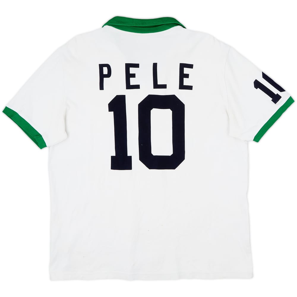 2010s New York Cosmos Umbro '1977 Home' Retro Shirt Pele #10 - 8/10 - (XXL)