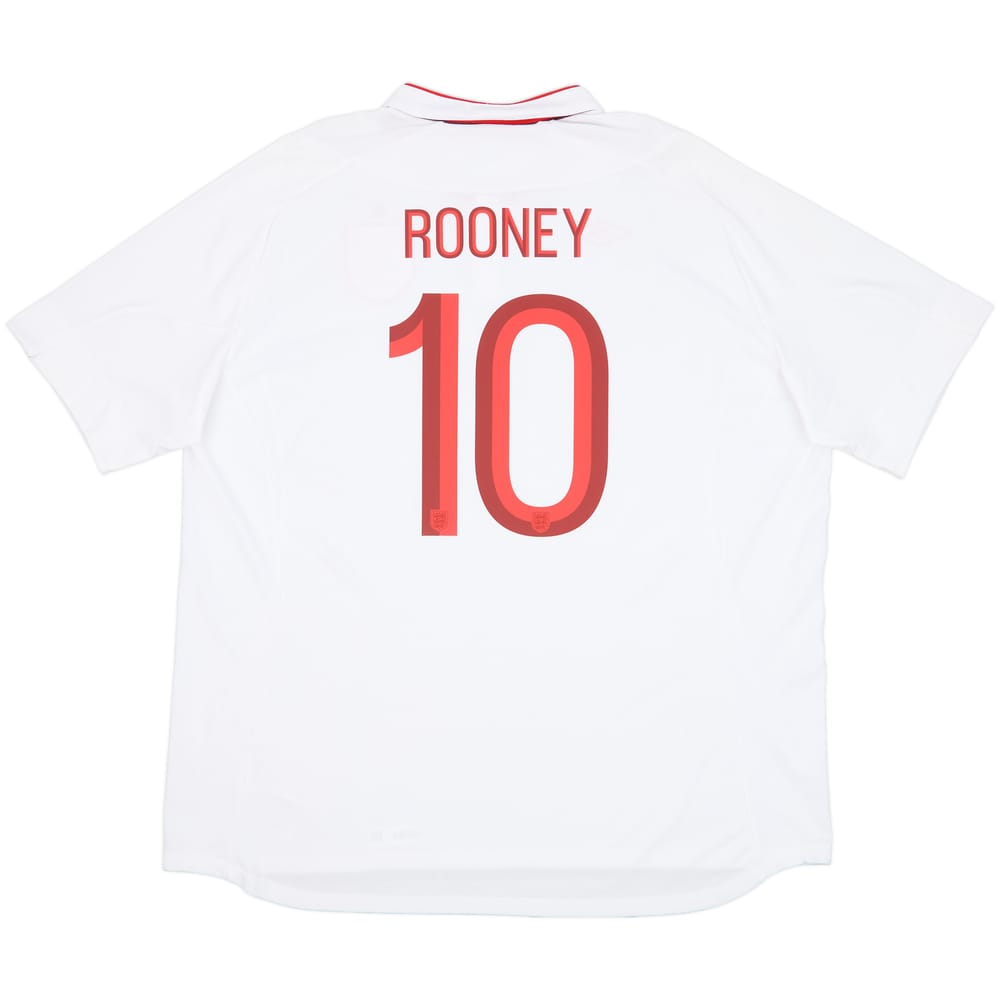 2012-13 England Home Shirt Rooney #10 (3XL)