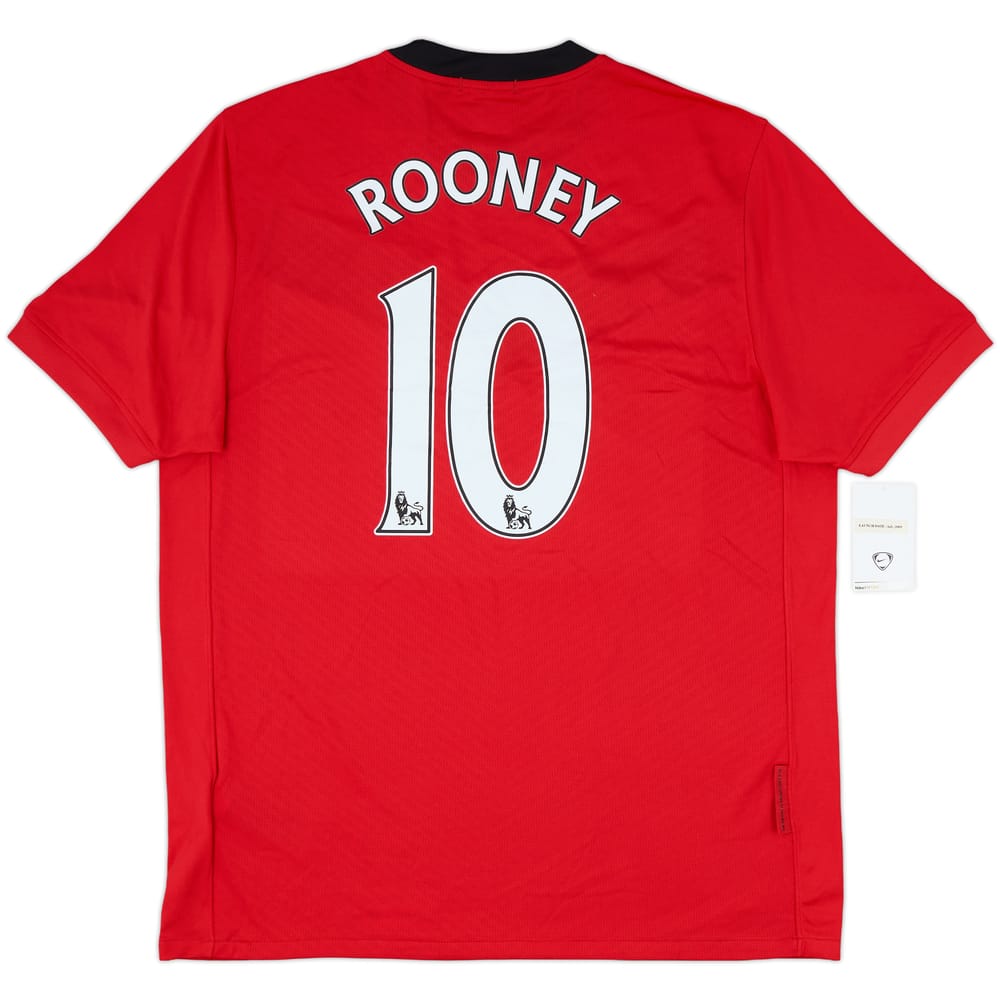 2009-10 Manchester United Home Shirt Rooney #10 (L)