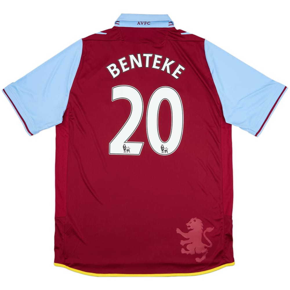 2012-13 Aston Villa Home Shirt Benteke #20 (XL)