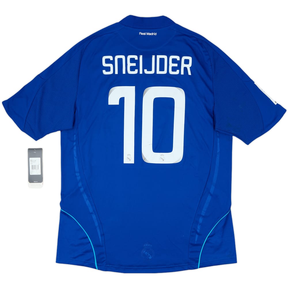 2008-09 Real Madrid Away Shirt Sneijder #10 (L)