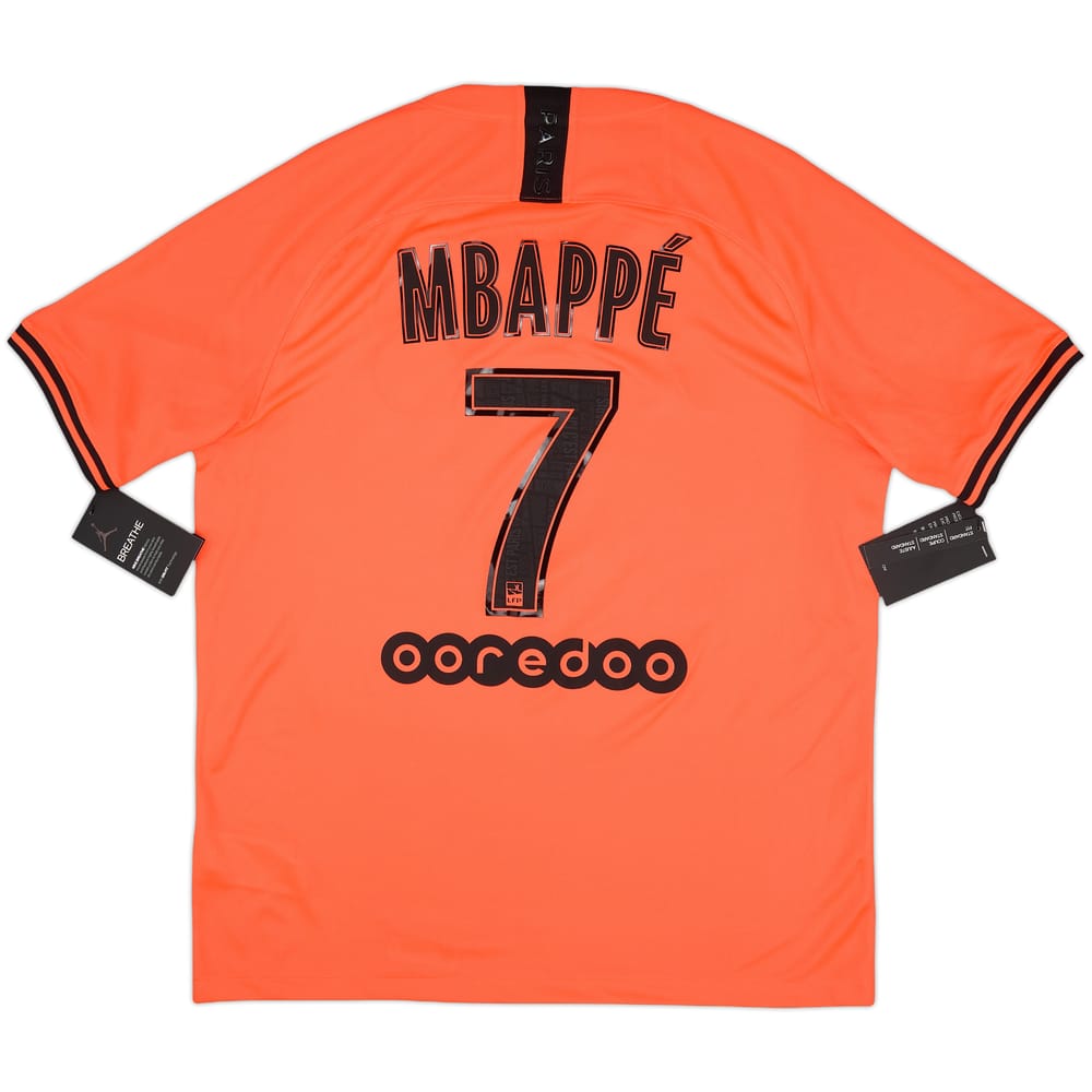 2019-20 Paris Saint-Germain Away Shirt Mbappe #7 (L)