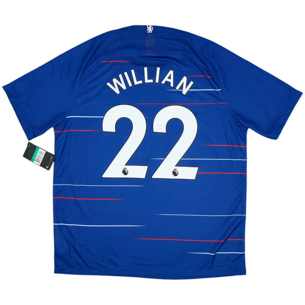 2018-19 Chelsea Home Shirt Willian #22 (XL)