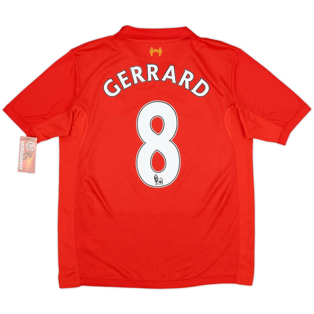 2012-13 Liverpool Home Shirt Gerrard #8 (L)