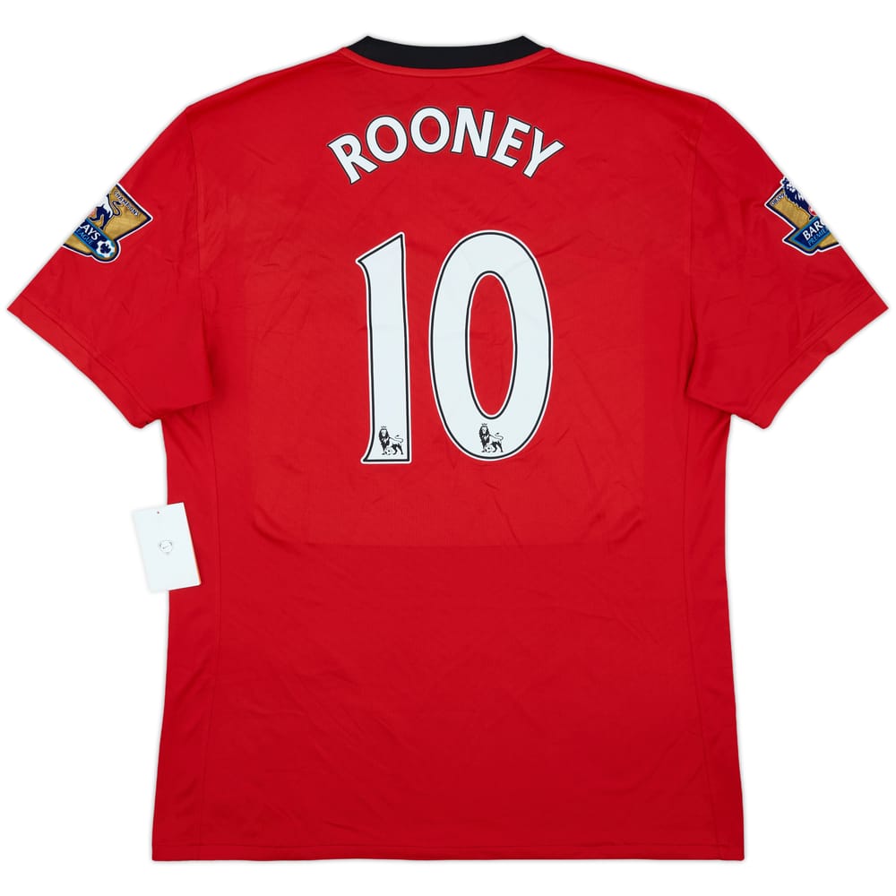 2009-10 Manchester United Player Issue Home Shirt Rooney #10 (XXL)