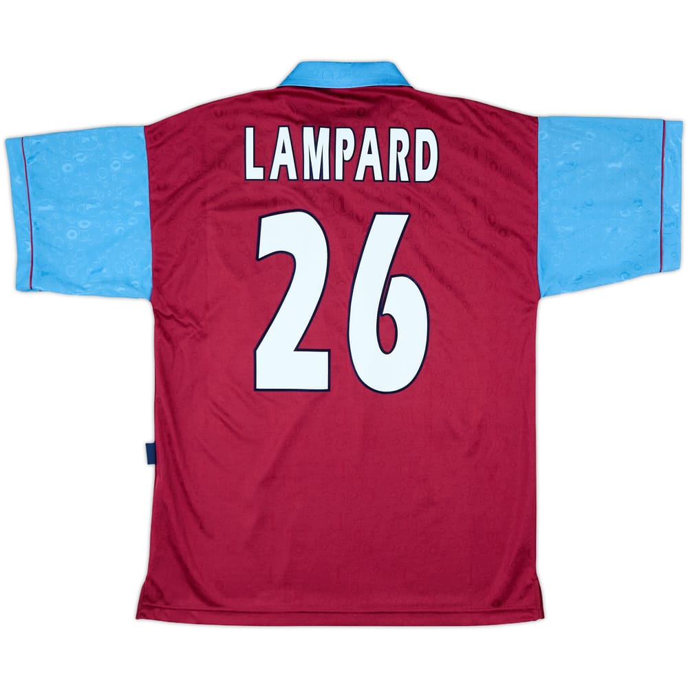 1995-97 West Ham Centenary Home Shirt Lampard #26 - 9/10 - (M)
