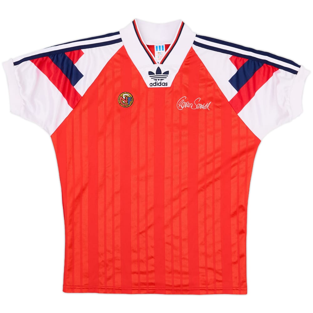 1992-94 Norway 'Goran Sørloth' Home Shirt #10 - 6/10 - (S)