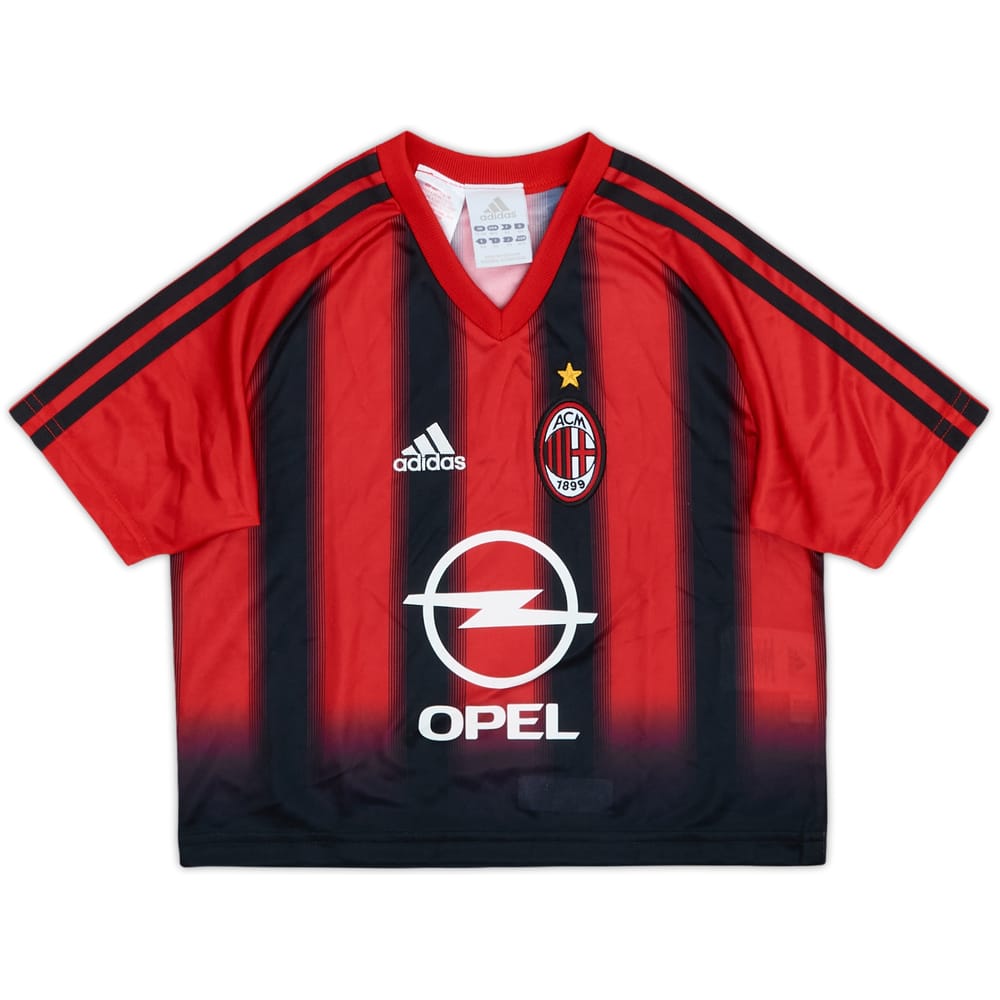 2004-05 AC Milan Home Shirt - 10/10 - (4-5 Years)