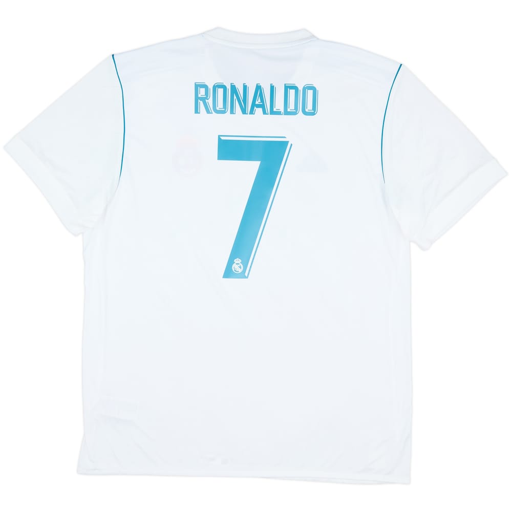 2017-18 Real Madrid Home Shirt Ronaldo #7 (XL)