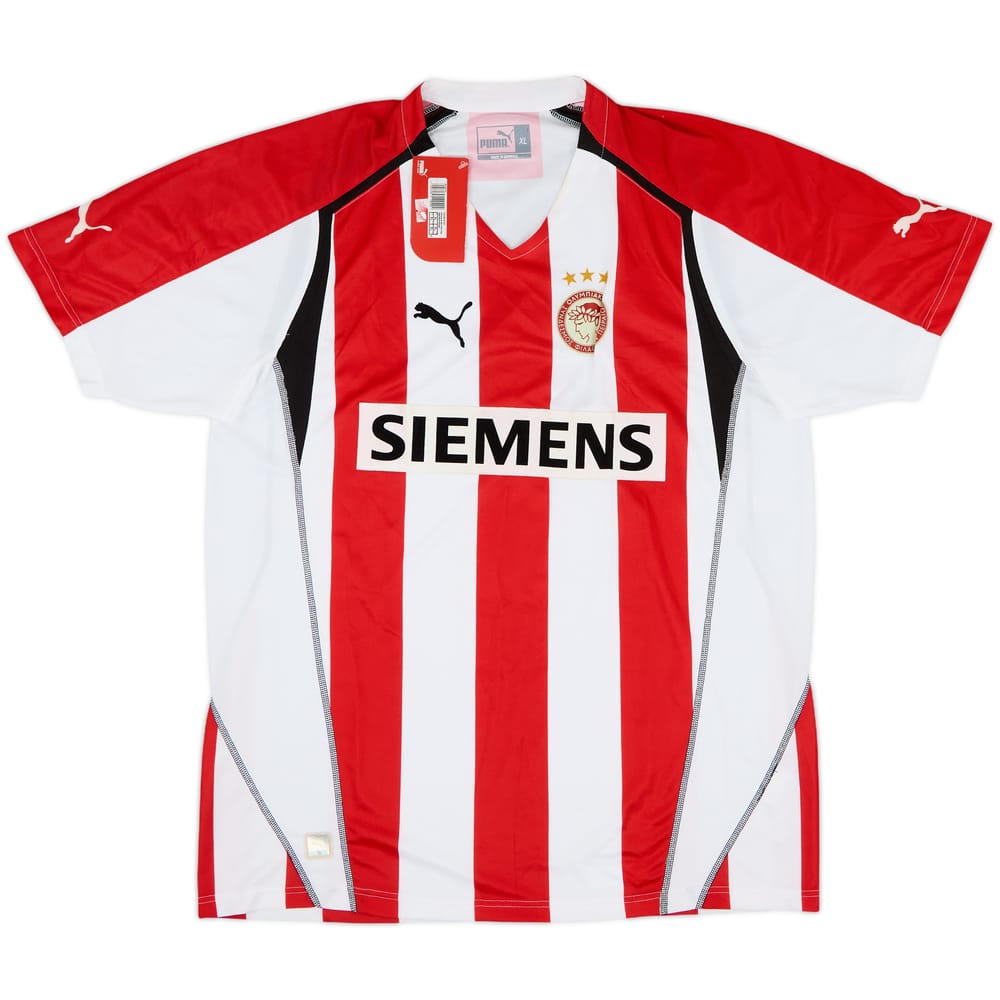 2005-06 Olympiakos Home Shirt (XL)