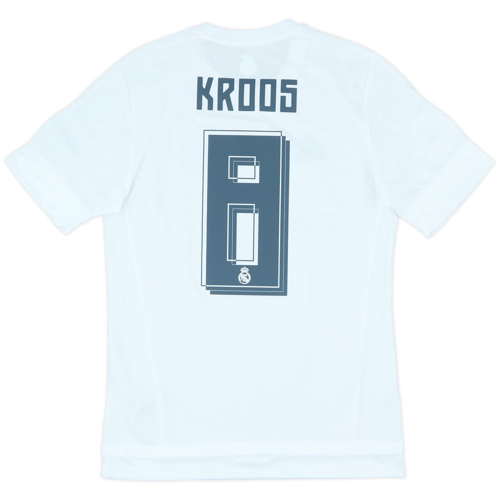 2015-16 Real Madrid Home Shirt Kroos #8 (S)