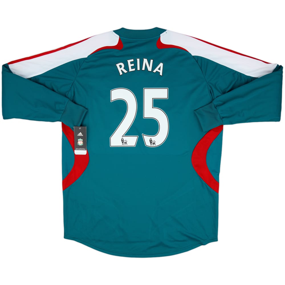 2007-08 Liverpool GK Shirt Reina #25 (XL)