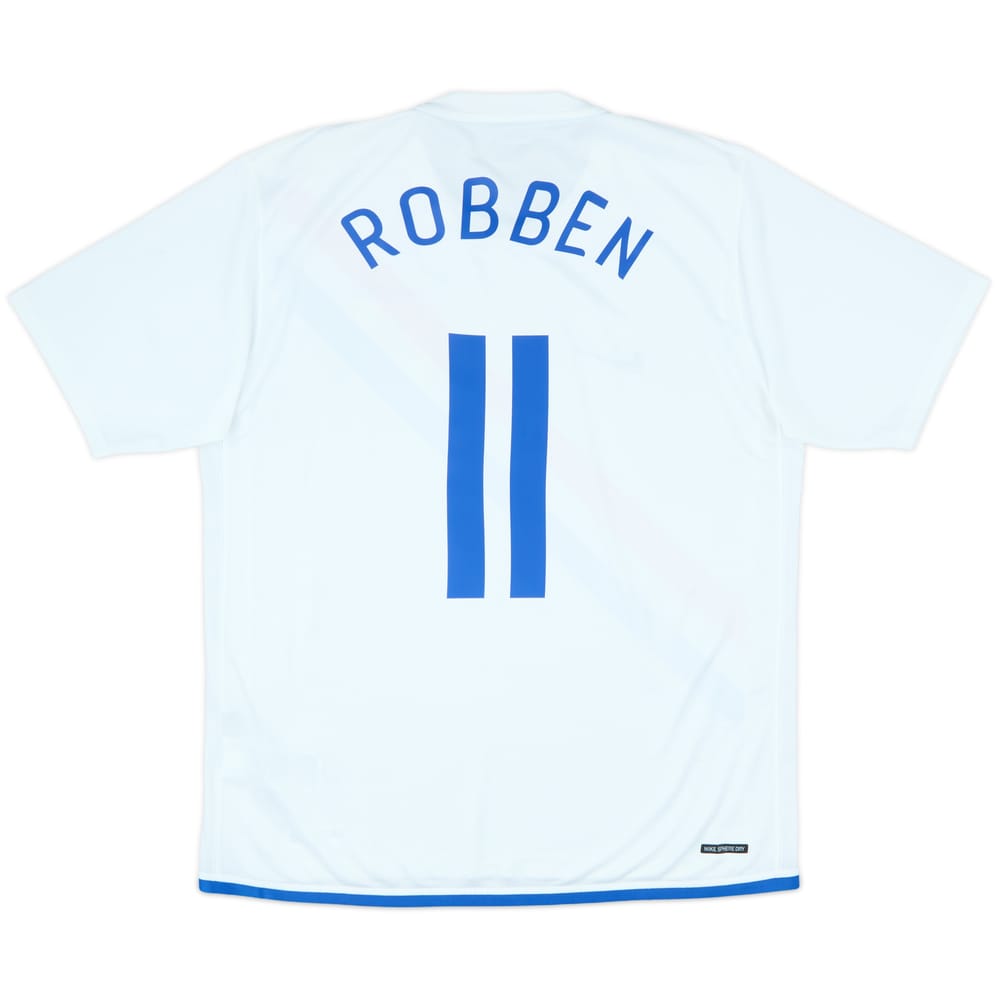2006-08 Netherlands Away Shirt Robben #11 (L)