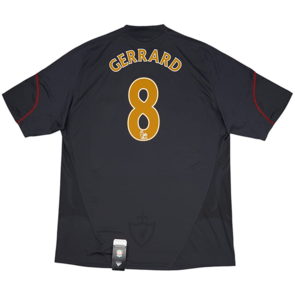2009-10 Liverpool Away Shirt Gerrard#8 (XXL)