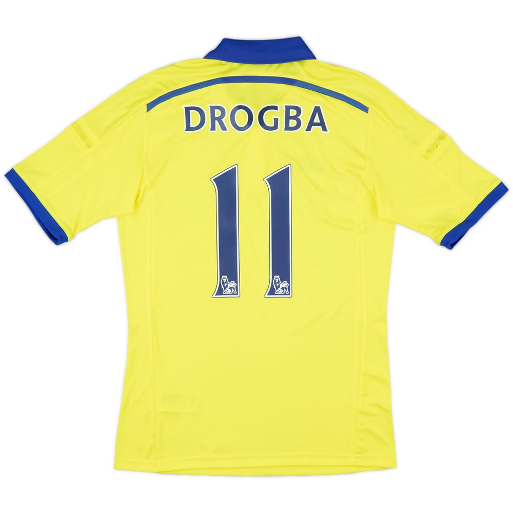 2014-15 Chelsea Away Shirt Drogba #11 (S)