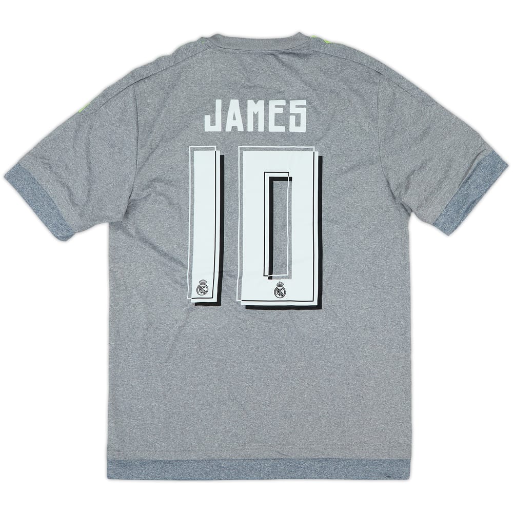 2015-16 Real Madrid Away Shirt James #10 (S)