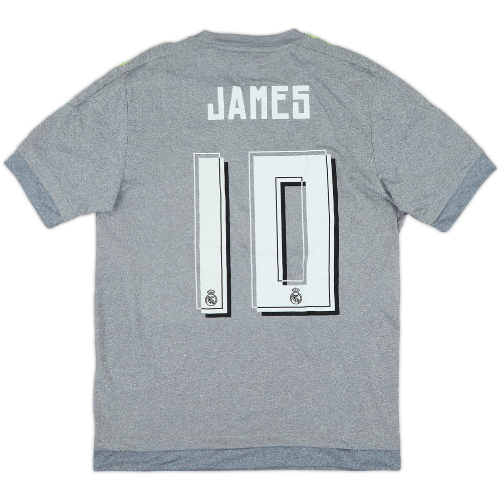 2015-16 Real Madrid Away Shirt James #10 (S)