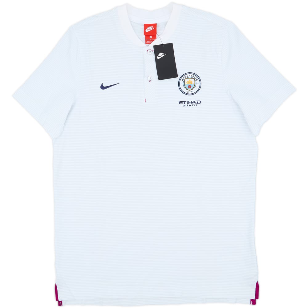 2018-19 Manchester City Nike Polo Shirt (L)