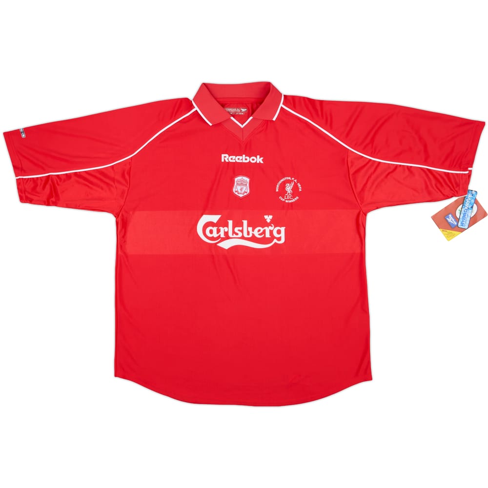 2000-02 Liverpool 'League Cup Winners' Home Shirt (XL)
