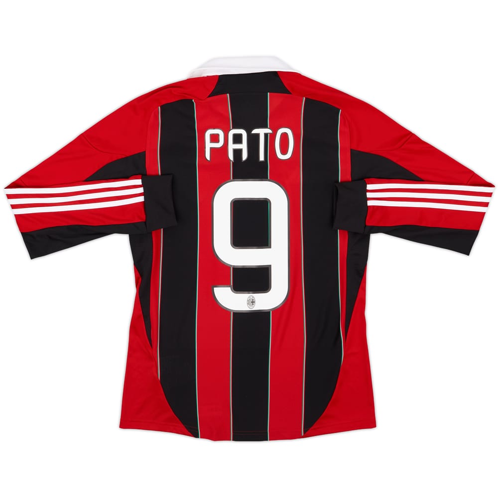 2012-13 AC Milan Home L/S Shirt Pato #9 (S)
