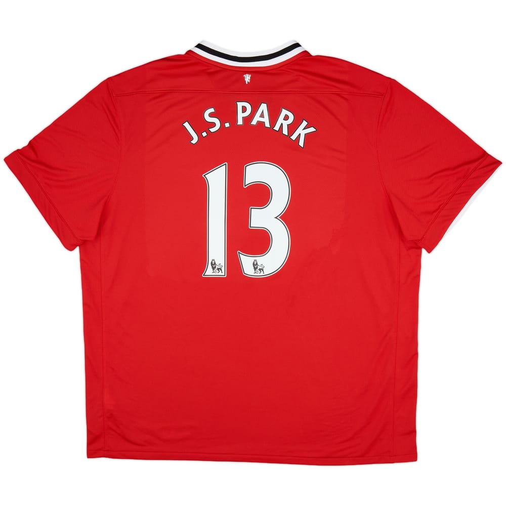 2011-12 Manchester United Home Shirt J.S.Park #13 (3XL)