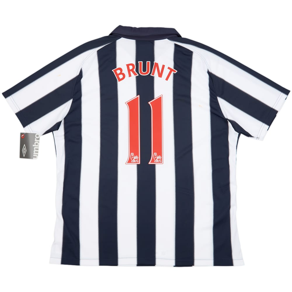 2010-11 West Brom Home Shirt Brunt #11 (XL)