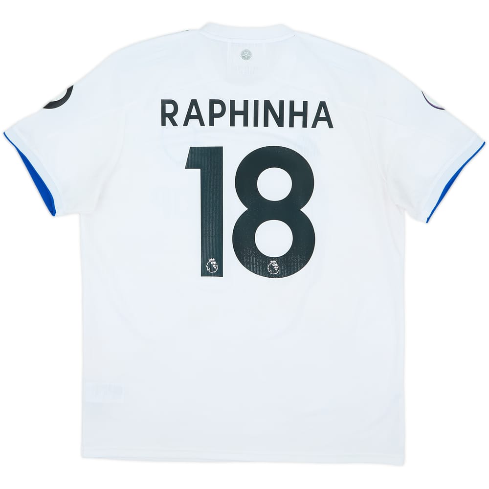 2020-21 Leeds United Home Shirt Raphinha #18 - 8/10 - (L)