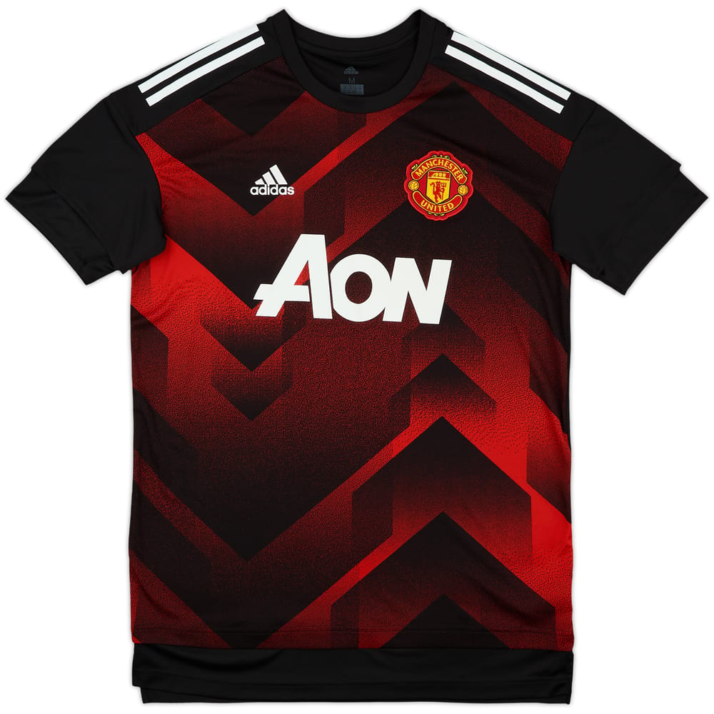 2017-18 Manchester United adidas Training Shirt - 9/10 - (M)