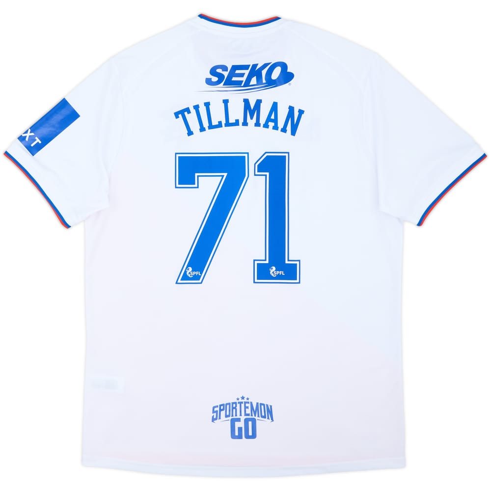 2022-23 Rangers Away Shirt Tillman #71 - 6/10 - (XL)